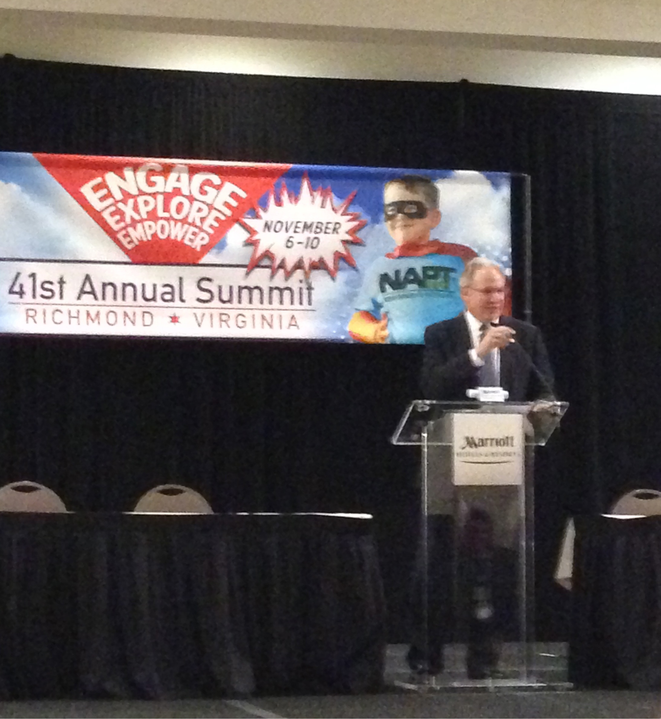 Administrator Rosekind speaks at the National Association for Pupil Transportation conference.