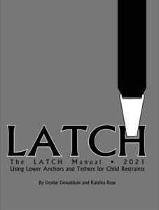 The cover of the 2021 LATCH Manual in black and white.